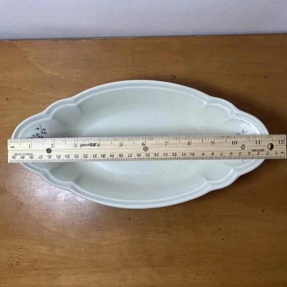 Pfalzgraff Heirloom Oval 11.5” Side Dish Vegetable Bowl Retired Floral Vintage - Picture 5 of 8